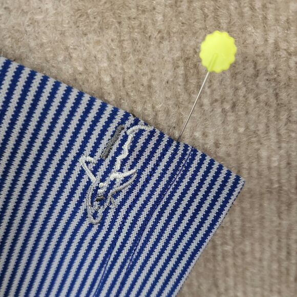 Shark Greg Norman 1/4 Zip Polo Tasso Elba Men's Large Slim Fit Golf Shirt - Picture 5 of 11